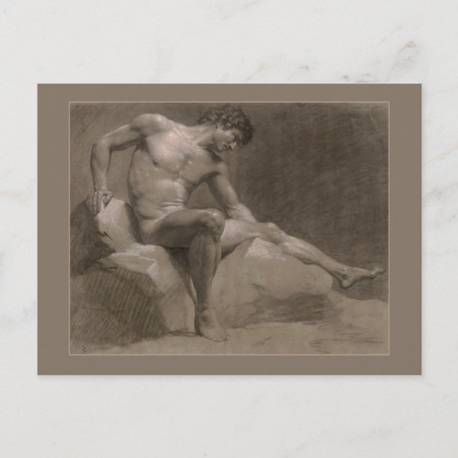 Sitzer von Isabey Postkarte (Vorderseite)