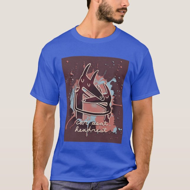 Sitzkopfstütze Twin Fantasy Paintsplash T-Shirt (Vorderseite)