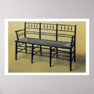 Sitzmöbel aus Sussex (Holz und Stoßdämpfer) Poster