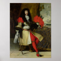 Sitzportrait von Louis XIV nach 1670