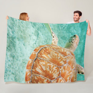 Sitzschildkröte Fleecedecke