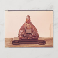 Sitzstatue der Basho Edo-Periode