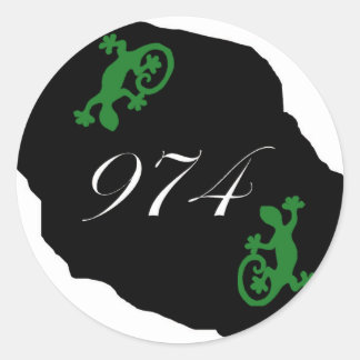 Sitzung 974 - Margouillat Runder Aufkleber