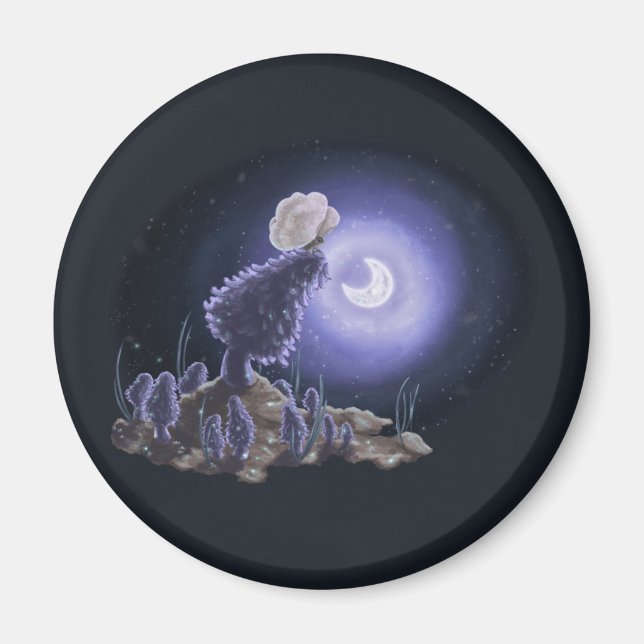 Sitzung am Mondlicht Magnet (Vorne)