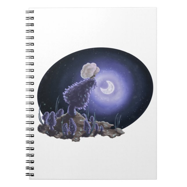 Sitzung am Mondlicht Notizblock (Vorderseite)