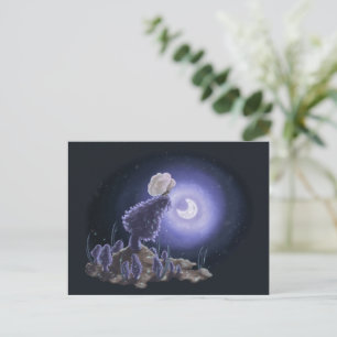 Sitzung am Mondlicht Postkarte