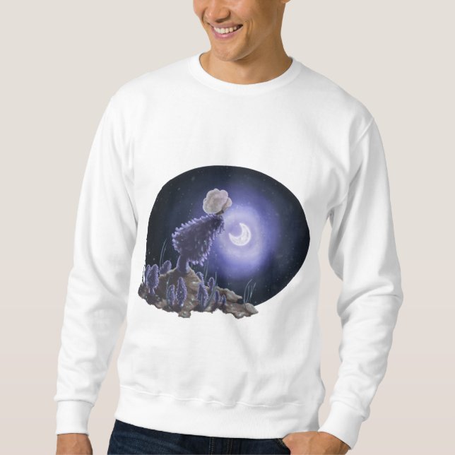 Sitzung am Mondlicht Sweatshirt (Vorderseite)