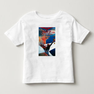 Sitzung D Luftfahrt in Nizza, Frankreich-Plakat Kleinkind T-shirt