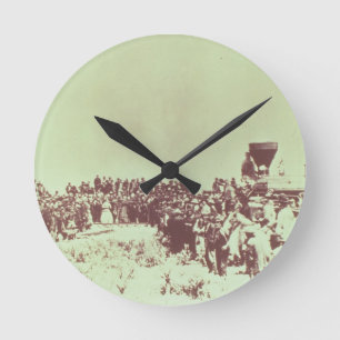 Sitzung der Gewerkschaft pazifisch und des Runde Wanduhr