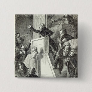 Sitzung der Nationalversammlung, 1791 Button