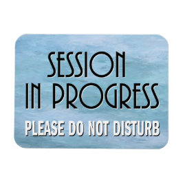 Sitzung im Gange bitte nicht zu stören Tür Magnet