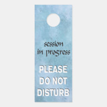 Sitzung im Gange nicht stören