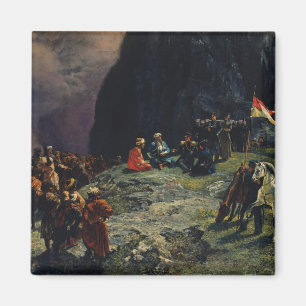 Sitzung von Gen.Kluke von Klugenau u. Imam Magnet