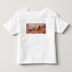Sitzung von Hernando Cortes und von Montezuma Kleinkind T-shirt