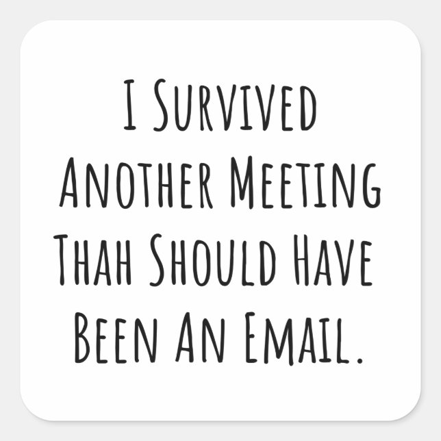 Sitzungstaste Quadratischer Aufkleber (Vorderseite)