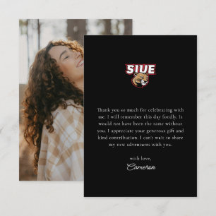 SIUE-Abschlussfeier Dankeskarte