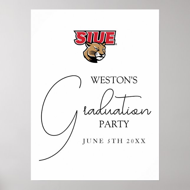 SIUE-Abschlussfeier Poster (Vorne)