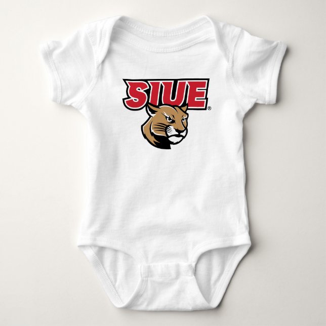 SIUE Cougars Baby Strampler (Vorderseite)