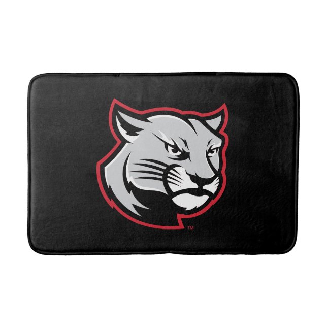SIUE Cougars Badematte (Vorderseite)