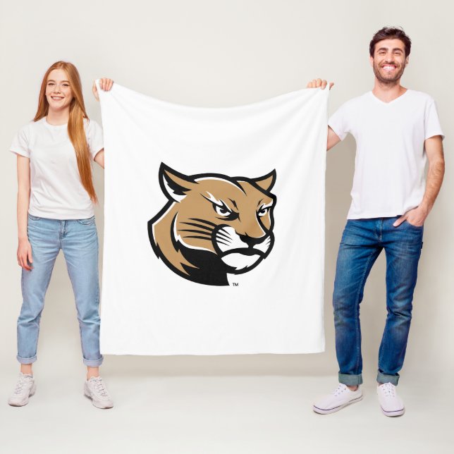 SIUE Cougars Fleecedecke (Beispiel)