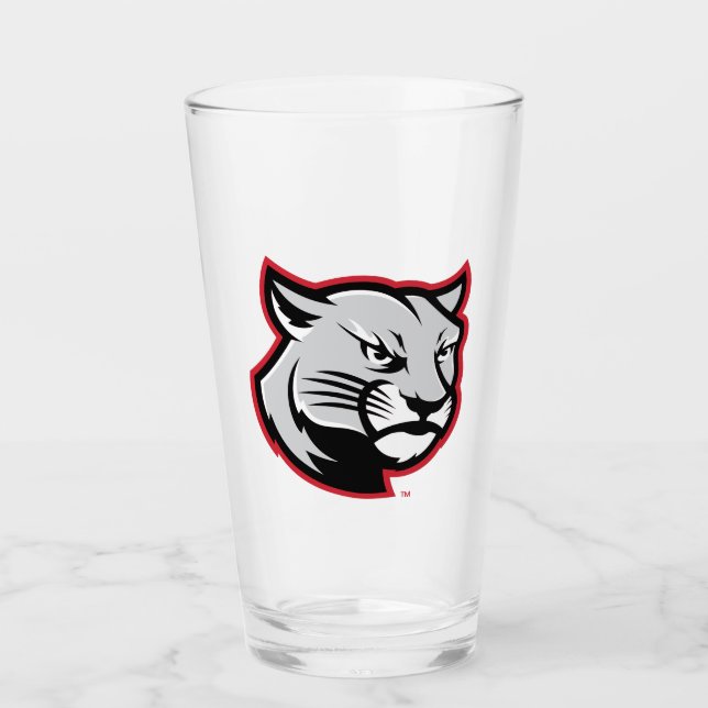 SIUE Cougars Glas (Vorderseite)