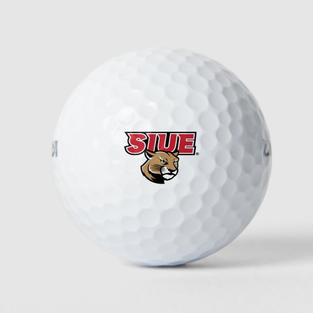 SIUE Cougars Golfball (Vorderseite)