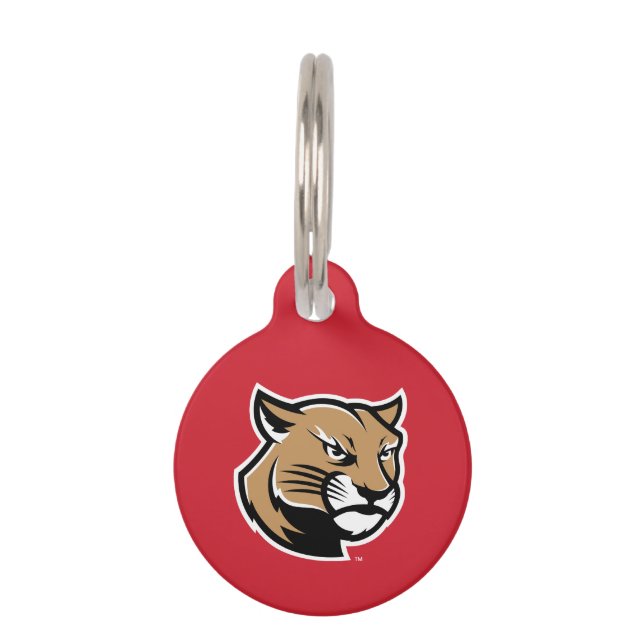 SIUE Cougars Haustiermarke (Vorderseite)