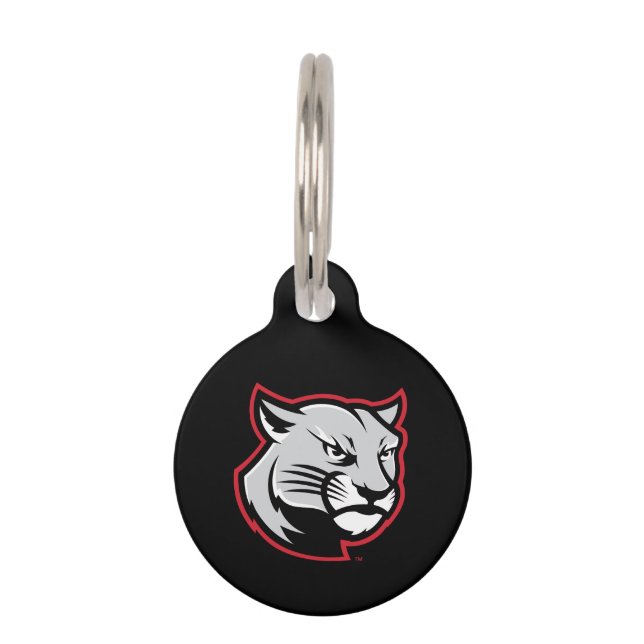SIUE Cougars Haustiermarke (Vorderseite)