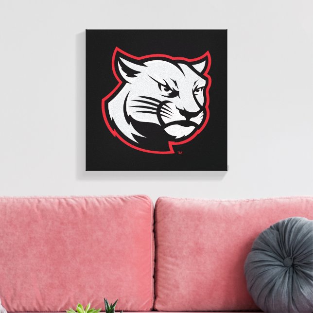 SIUE Cougars Leinwanddruck (Insitu (Wohnzimmer))