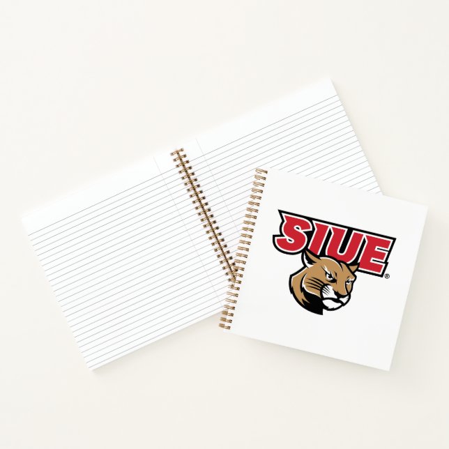 SIUE Cougars Notizbuch (Innenseite)