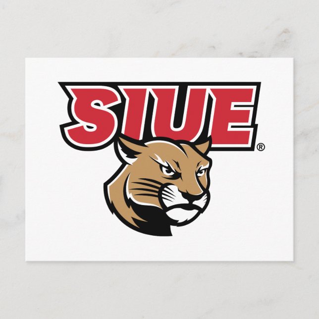 SIUE Cougars Postkarte (Vorderseite)