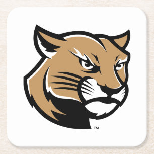 SIUE Cougars Rechteckiger Pappuntersetzer