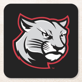 SIUE Cougars Rechteckiger Pappuntersetzer