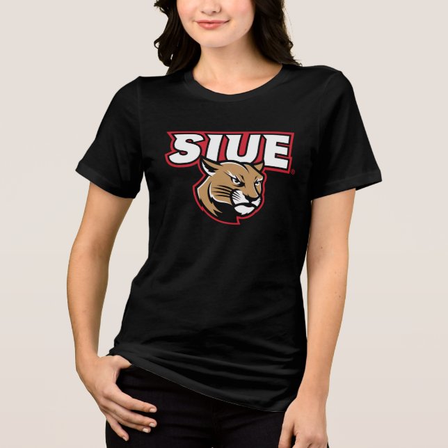 SIUE Cougars Tri-Blend Shirt (Vorderseite)