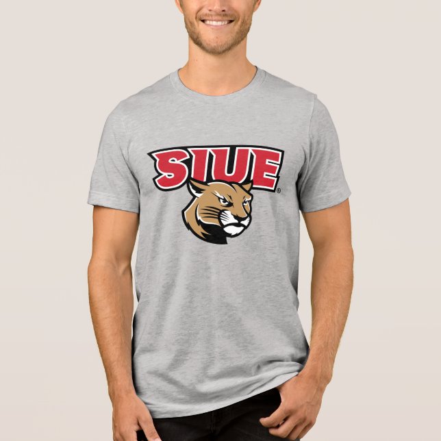 SIUE Cougars Tri-Blend Shirt (Vorderseite)