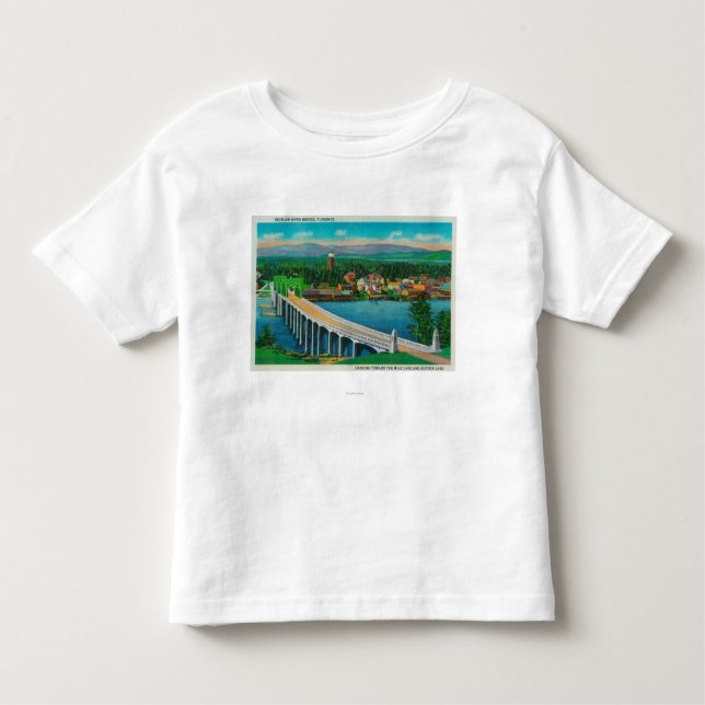 Siuslaw Fluss-Brücke in Florenz, Oregon Kleinkind T-shirt (Vorderseite)