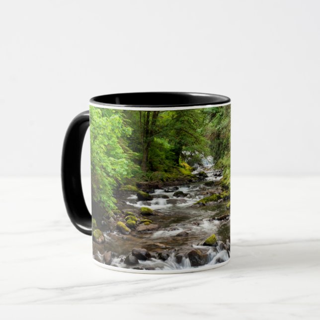 Siuslaw National Forest | Süßcreme Tasse (Vorderseite Links)