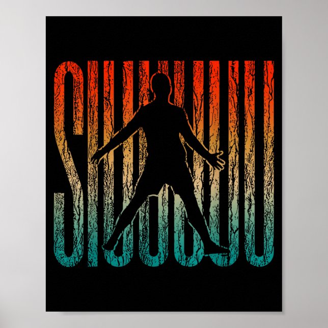 Siuuu Funny Soccer Football Boys Men Women Soccer  Poster (Vorne)