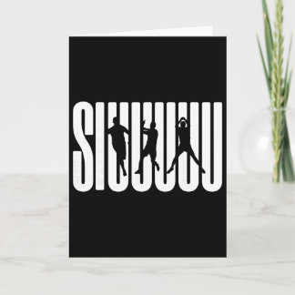 Siuuu Soccer Lovers Present For Fan Kid's Boys Karte