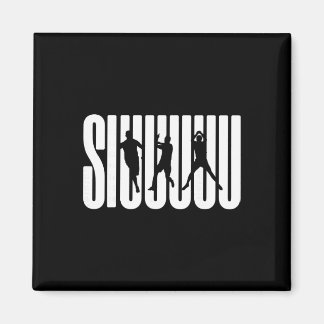 Siuuu Soccer Lovers Present For Fan Kid's Boys Magnet