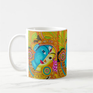 Siva parvathy Wandmalerei Kaffeetasse