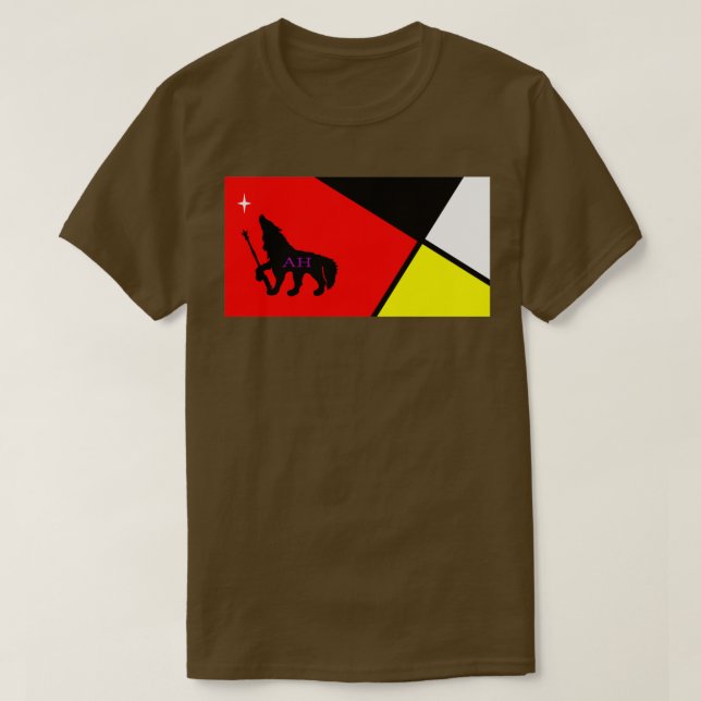 Siwanoy Nation Flag T-Shirt (Design vorne)