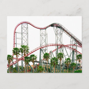 Six Flags Magic Mountain Postkarte