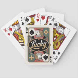 Six Of Spades Lucky Card Deck Spielkarten
