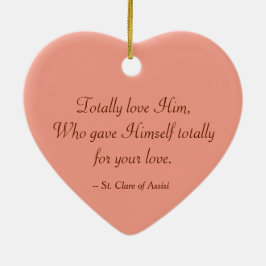 SIx Poor Clare Saints (SAU 027) Keramikornament