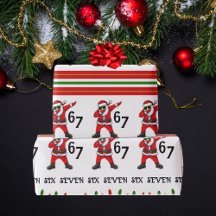 Six Seven 67 6 7 6-7 Meme Santa Dubbing Weihnachte