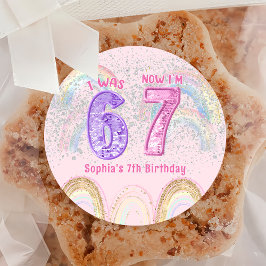 Six Seven 67 Birthday Sticker