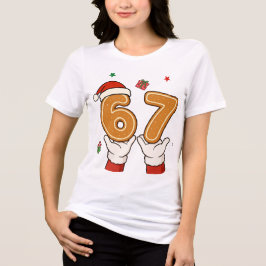 Six Seven - 67 Christmas Tri-Blend Shirt