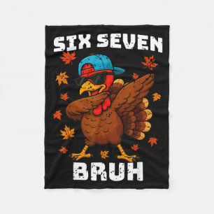 Six Seven 67 Erntedankfest-Meme Lustig Dankbarer T Fleecedecke