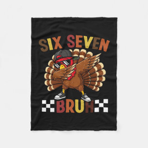 Six Seven 67 Erntedankfest-Meme Lustig Dankbarer T Fleecedecke